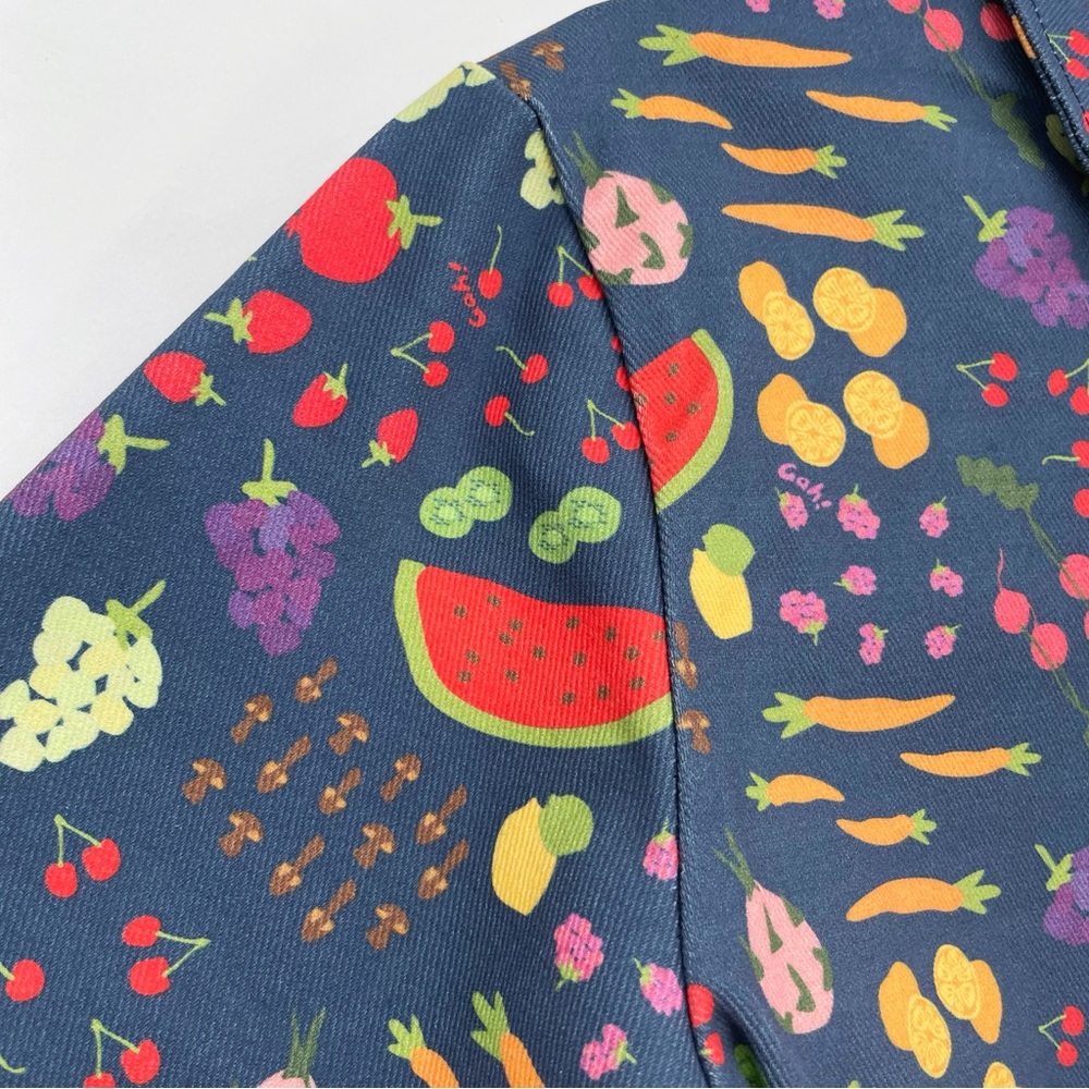 Lisa Says Gah x Free People Farmer’s Market Fruit Print Cropped Women’s - Picture 11 of 12